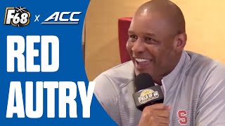 Red Autry believes this years Syracuse team is built to win  ACC MEDIA DAY [upl. by Sedinoel656]