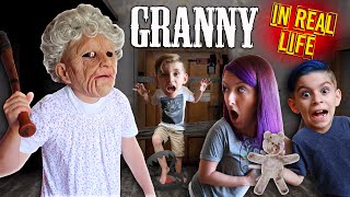 Granny Horror Game In Real Life [upl. by Enelime]