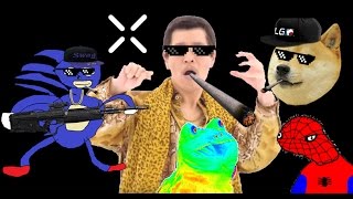 PPAP Pen Pineapple Apple Pen MLG edition [upl. by Anelehs559]