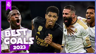 Real Madrids BEST GOALS 2023 [upl. by Yddur]