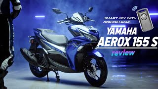 2024 Yamaha Aerox 155 s new model price featuresmileage  review [upl. by Marcelline410]