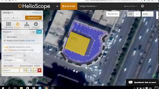 اداة helioscope لمحاكاة تركيب نظام شمسي مرتبط بالشبكة fahraf1com المزيد اسفل الفيديو [upl. by Catarina100]