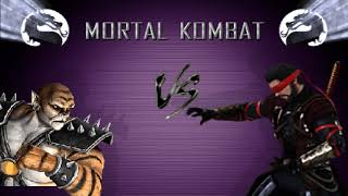 Kintaro MK9 vs Kenshi MKX  MORTAL KOMBAT PROJECT ANNIHILATION [upl. by Ratep]