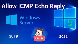 Allow ICMP Echo reply on windows server 20192022 [upl. by Rana327]