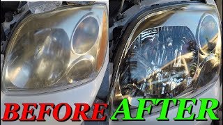 Fastest possible way to restore HEADLIGHTS [upl. by Cohdwell]