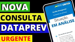 Consulta DATAPREV  Auxílio Emergencial  INÉDITO Confira caixa [upl. by Ahsoyek779]