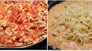 EASY PASTA RECIPE TASTY AND QUICK FOR THE WHOLE FAMILY [upl. by Amuwkuhc106]