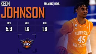 PHOENIX SUNS Keon Johnson ᴴᴰ [upl. by Pazice]