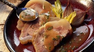 Recette  Tête de veau sauce ravigote [upl. by Spooner]