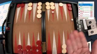 7 Point Backgammon Match against Jeremy [upl. by Jemie233]