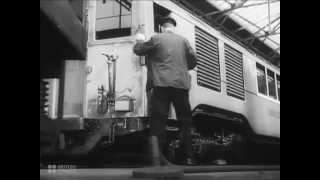 Train amp Public Transport in London  1941 British Council Film Collection  CharlieDeanArchives [upl. by Elson172]