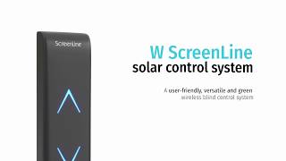 ScreenLine W Smart integrated blind system [upl. by Kyred]