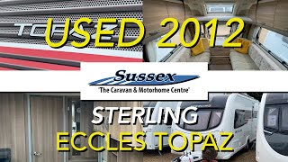 2012 Sterling Eccles Topaz  USED CARAVAN [upl. by Yoc]