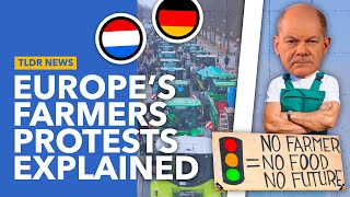 Why Farmer Protests are Spreading Across Europe [upl. by Socin]