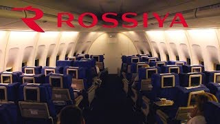 INSIDE ROSSIYAS BOEING 747400 NIGHT FLIGHT [upl. by Carberry793]