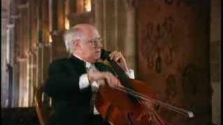 Rostropovich Plays Bach 1iii Courante [upl. by Miquela]