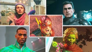 All Characters react to The Flash Death  Suicide Squad Kill the Justice League [upl. by Eibmab]