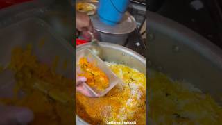 Chicken Biryani Basmati Rice chickenbiryani food streetfood streetfoodindia streetbiryani [upl. by Helali]