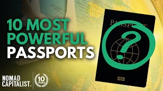 10 World Most Powerful Passports 2022 [upl. by Accebor982]