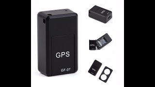 How to use GF07 GPS locator [upl. by Howland]