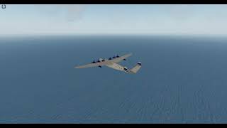 Flying Frances Largest Floatplane  Roblox Aeronautica [upl. by Yaya]