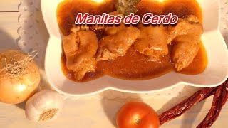 MANITAS de Cerdo EN SALSA [upl. by Nahtnahoj395]