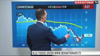 CommerzbankAktie Die Signale stehen auf quotkaufenquot [upl. by Neeli]