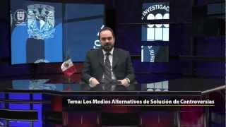 Los Medios Alternativos de Solución de Controversias comentario  Oscar Cruz Barney [upl. by Zorina]