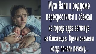 Муж Вали перекрестился в роддоме едва взглянув на близнецов и сбежал из города А через неделю [upl. by Taveda]