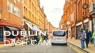 Driving from Stillorgan Road to Clarendon St Dublin Ireland [upl. by Tram642]