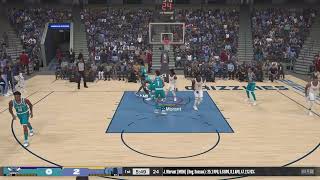 Ja morant’s vicious ankle breaker on lamelo Ball Nba2k24 [upl. by Khorma737]