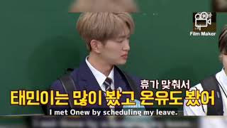 How SHINEEs Key treated Minho after his discharge on Knowing Bros [upl. by Enytsirk]