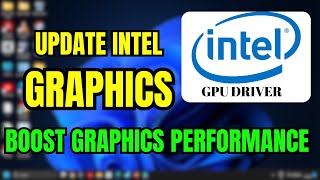 BEST WAY How To Install Update UHD Graphics Driver on Windows 1110 [upl. by Sheela]