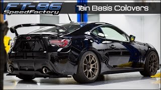 FT86SpeedFactory  Tein Basis Coilover Install [upl. by Adohr417]