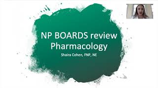 Pharmacology Review OLD LECTURE new one 👇 [upl. by Anaerda441]