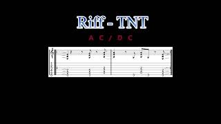 Guitar Riff  TNT  ACDC acdc classicrock hardrock rockmusic angusyoung bonscott [upl. by Helve]