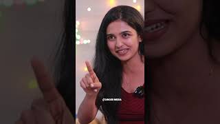 MAMITHA BAIJU  WRONG ANSWERS TO QUESTIONS  FUN SEGMENT GINGER MEDIA  shorts [upl. by Neelac]