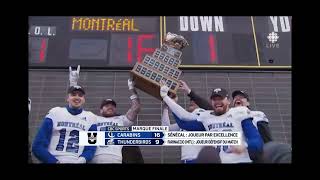 Carabins Vs Thunderbirds Coupe Vanier [upl. by Cartan]