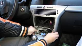 Opel Astra H разбираем панель приборов How to disassemble the dashboard Opel Astra H [upl. by Durr129]