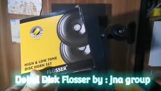 jna  Klakson Dobel Disk FLOSSER Original  suara yahud untuk semua mobil [upl. by Polash306]