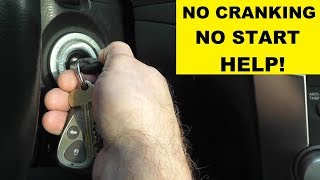 Car Not Starting or Turning Over Help  A Step by Step Guide [upl. by Ahens]