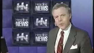 Headline News close in 1989 with David Goodnow [upl. by Claudian]