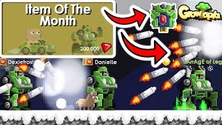 Growformer IOTM Review RIP Legend Bot December Item Of The Month  Growtopia [upl. by Doowrehs]