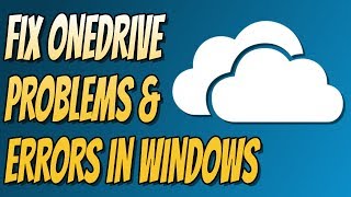 How To FIX OneDrive Errors amp Problems In Windows 10817  Reset OneDrive In Windows Tutorial [upl. by Home114]