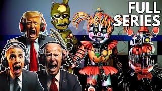 US Presidents Play Five Nights at Freddys FNAF 6 Pizzeria Simulator  FULL SERIES [upl. by Kirk]