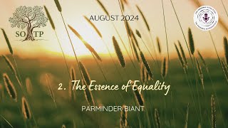 2 The Essence of Equality ENG  Parminder 030824 [upl. by Ecela]