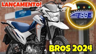 LANÇAMENTO OFICIAL BROS 160 2024 [upl. by Tortosa589]