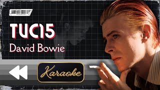 David Bowie  TVC15 Karaoke [upl. by Nevyar]