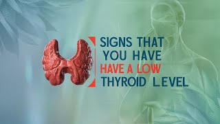 Key Symptoms of Low Thyroid Levels You Shouldnt Ignore  hypothyroidism  Thyroid [upl. by Mariandi]