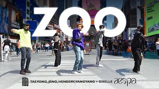 KPOP IN PUBLIC NYC NCT x aespa  ZOO Dance Cover by HARU [upl. by Nyliuqcaj]